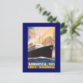 Briefkaart van cruiseschepen (Staand voorkant)