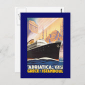 Briefkaart van cruiseschepen (Voorkant / Achterkant)