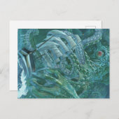 Briefkaart van Cthulhu (Voorkant / Achterkant)