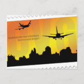 Briefkaart van CVG op de luchthaven Cincinnati (Voorkant)