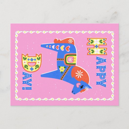 Briefkaart van Dala (Voorkant)