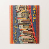  Briefkaart van Dallas Legpuzzel (Verticaal)