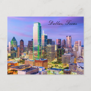 BRIEFKAART VAN DALLAS TEXAS