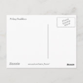 Briefkaart van Dandelions (Achterkant)