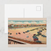  Briefkaart van Daytona-strand (Voorkant / Achterkant)