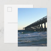 Briefkaart van de aankondiging van de tender (Voorkant / Achterkant)