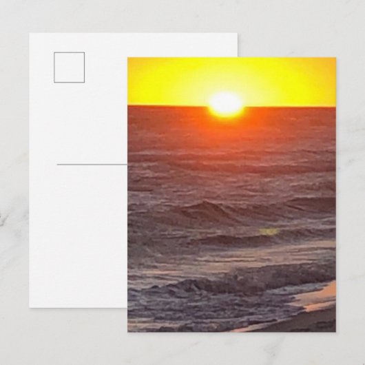 Briefkaart van de aankondiging van de tender (Voorkant / Achterkant)