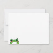 Briefkaart van de aardbeiboomkikker Kawaii (Achterkant)