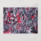 briefkaart van de Acrylkunst (Voorkant)