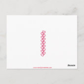 Briefkaart van de -Afrikaanse Valentijnse (Achterkant)