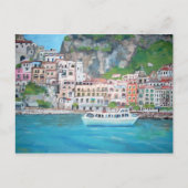 Briefkaart van de Amalfi-kust (Voorkant)
