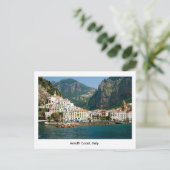 Briefkaart van de Amalfi Kust in Italië, Unesco (Staand voorkant)