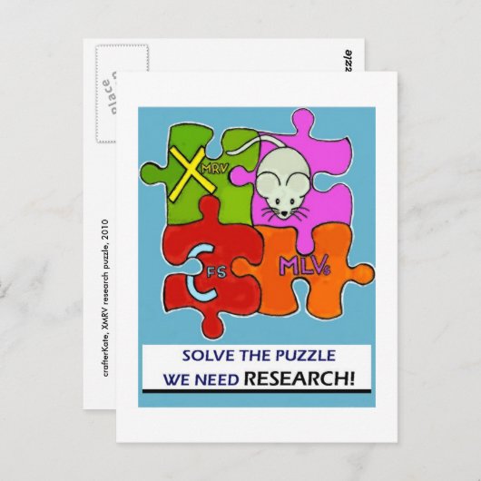 briefkaart van de ambachtsman Kate-puzzle (Voorkant / Achterkant)