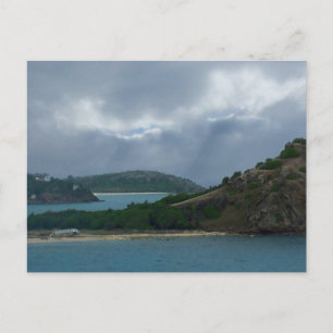Briefkaart van de Antigua Harbor Islands