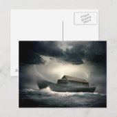 Briefkaart van de ark van Noach (Voorkant / Achterkant)