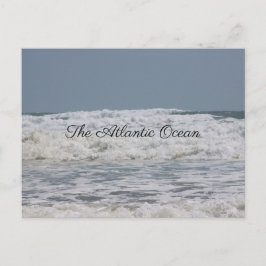 Briefkaart van de Atlantische Oceaan