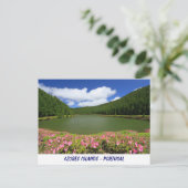 Briefkaart van de Azoren (Staand voorkant)