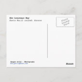 Briefkaart van de Azoren (Achterkant)