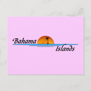Briefkaart van de Bahama-eilanden