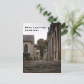 Briefkaart van de begraafplaats Père Lachaise (Staand voorkant)