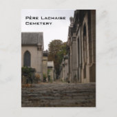 Briefkaart van de begraafplaats Père Lachaise (Voorkant)