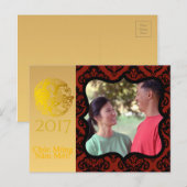 Briefkaart van de begroeting Vietnamees Rooster 20 (Voorkant / Achterkant)