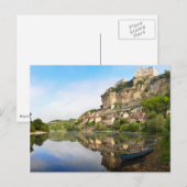 Briefkaart van de Beynac-et-Cazenac en de Dordogne (Voorkant / Achterkant)