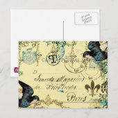  Briefkaart van de Bluebird (Voorkant / Achterkant)