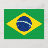 Briefkaart van de Braziliaanse vlag (Voorkant)
