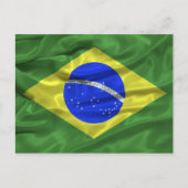 Briefkaart van de Braziliaanse vlag (Voorkant)