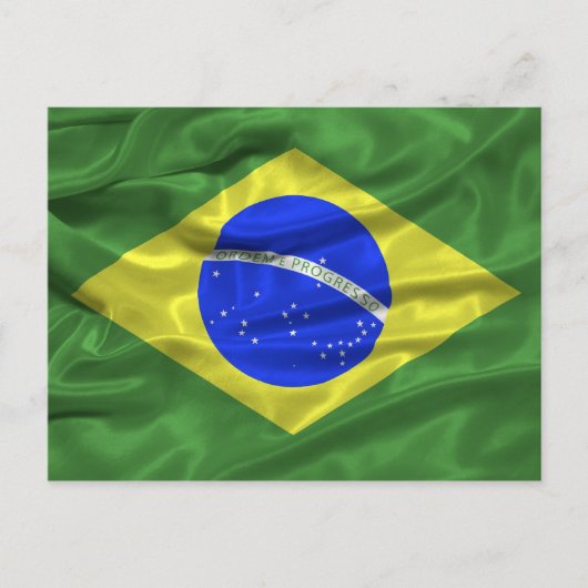 Briefkaart van de Braziliaanse vlag (Voorkant)