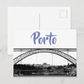 Briefkaart van de brug over Porto (Voorkant / Achterkant)