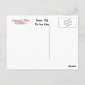 Briefkaart van de Brug van Burano (Achterkant)