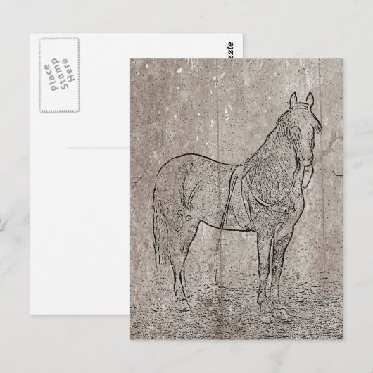  Briefkaart van de Burgeroorlog (Voorkant / Achterkant)