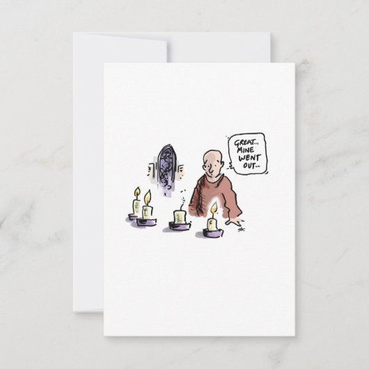 Briefkaart van de Catech-Clysmic-kanker (Voorkant)