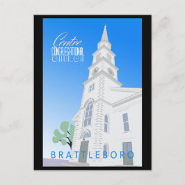Briefkaart van de congregationele kerk
