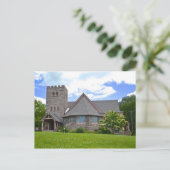 Briefkaart van de congregationele kerk (Staand voorkant)