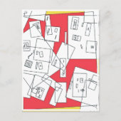 Briefkaart van de Cubaanse wereld (Voorkant)