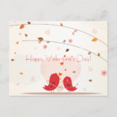 Briefkaart van de Dag van Valentijn van twee het (Voorkant)