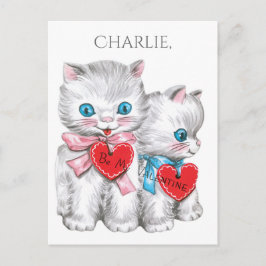 Briefkaart van de de douanenaam van vintage