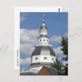 Briefkaart van de deelstaat Maryland (Voorkant / Achterkant)