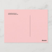 Briefkaart van de Deer Family (Achterkant)