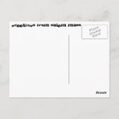 briefkaart van de derde oogschedel (Achterkant)