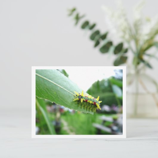 Briefkaart van de derde pijler (Staand voorkant)