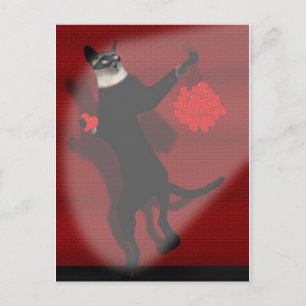 Briefkaart van de dief van het hart