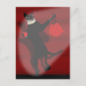 Briefkaart van de dief van het hart (Voorkant)