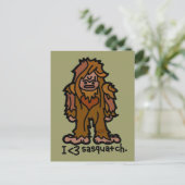 briefkaart van de donkere bossen. (Staand voorkant)