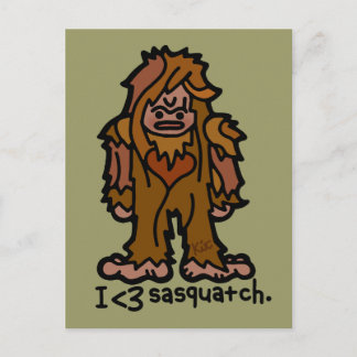 briefkaart van de donkere bossen.