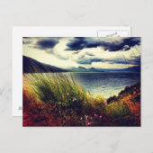 Briefkaart van de donkere wolken van het Groene Gr (Voorkant / Achterkant)