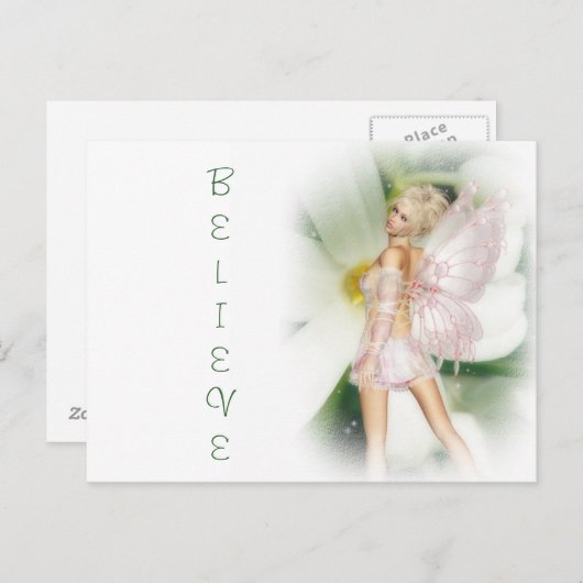 Briefkaart van de droomtuin (Voorkant / Achterkant)